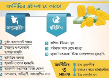 দেশের ও বাইরের মোট ৯ কারণে অর্থনৈতিক সংকট: বাংলাদেশ ব্যাংক