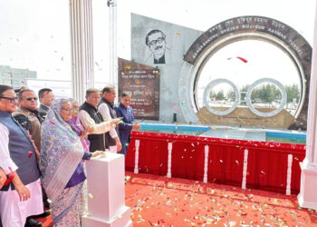 বঙ্গবন্ধু টানেলের উদ্বোধন করলেন- প্রধানমন্ত্রী
