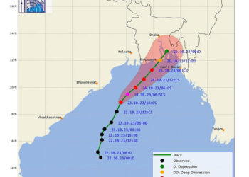 ‘হামুন’ প্রবল ঘূর্ণিঝড়ে পরিণত হয়েছে