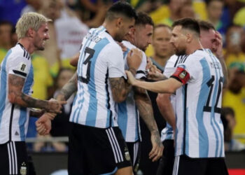 উত্তাপ ছড়ানো ম্যাচে ব্রাজিলকে হারালো আর্জেন্টিনা