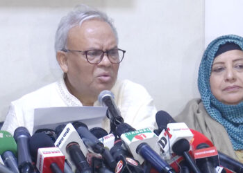 সরকারের লুটেরা নীতির জন্যই সিলেটে বন্যার এমন পরিস্থিতি- রিজভী