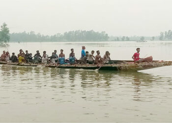 টাঙ্গাইলের ধনবাড়ীর বীরতারা ইউনিয়নের পাঁচনখালীর দিগন্ত বিস্তৃত জলভরা দৃষ্টিনন্দন দয়ের পাড় বিলে উৎসবমুখর পরিবেশে অনুষ্ঠিত হয়ে গেল দুই দিনব্যাপী হারিয়ে যাওয়া ঐতিহ্যবাহি নৌকা বাইচ প্রতিযোগীতা।