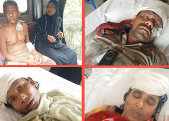 ধনবাড়ীতে জমি নিয়ে বিরোধে একই পরিবারের ৫ জনকে কুপিয়ে জখম