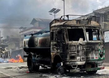 অশান্ত ভারতের মণিপুর রাজ্য