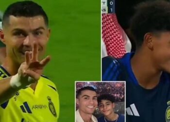 বাপ-বেটার হ্যাটট্রিক, অনন্য কীর্তি রোনাল্ডোর