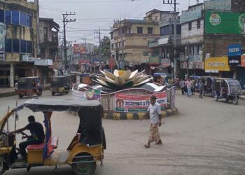 রাঙ্গামাটির পথে পথে নিরাপত্তা বাহিনীর টহল