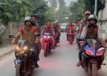 টাঙ্গাইলে চু/রি, ছিন/তাই রোধে ডিবি পুলিশের বিশেষ অভিযান