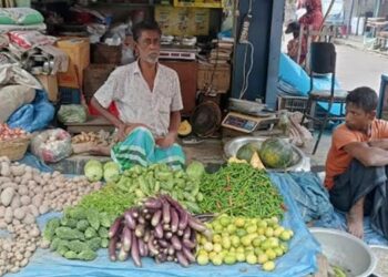 টাঙ্গাইলে সবজির বাজারে আগুন
