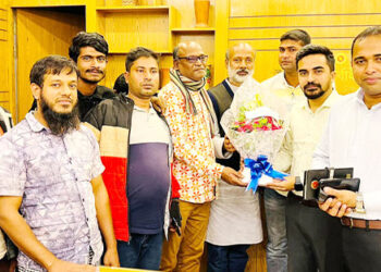 ধনবাড়ীর নবাগত ইউএনও—এসিল্যান্ডের সাথে ধনবাড়ী প্রেসক্লাবের মত বিনিময়