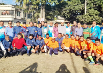 টাঙ্গাইল আউটার স্টেডিয়ামে উইন্টার সিজন ফুটবল টুর্নামেন্ট শুরু
