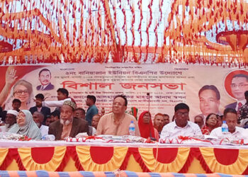 ধনবাড়ীতে ফকির মাহবুব আনাম স্বপনের বিশাল জনসভা 