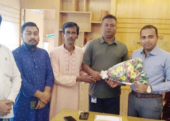 ধনবাড়ী উপজেলা মডেল প্রেসক্লাবের সাংবাদিকদের সাথে নবাগত ইউএনও'র মতবিনিময়