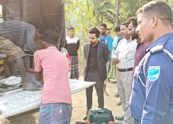 ধনবাড়ীতে মাটি কাটার দায়ে অর্থদন্ড