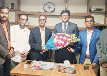 সখীপুর প্রেসক্লাবের সাংবাদিকদের সাথে নবাগত ইউএনওর মতবিনিময়