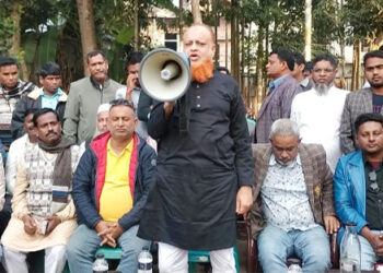 নাগরপুরে নেতা কর্মীদের সাথে লাভলুর মতবিনিময়