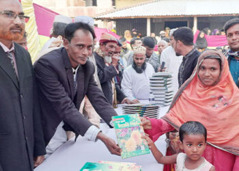 ঘাটাইলের দেওপাড়া ইউনিয়নের বারইপাড়া মাদ্রাসার উদ্বোধন বই বিতরণ ও দোয়া মাহফিল