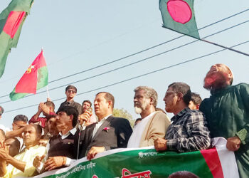 টাঙ্গাইলের মধুপুরে মহান বিজয় দিবস উপলক্ষে  র‍্যালী ও আলোচনা সভা অনুষ্ঠিত 