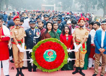 টাঙ্গাইলে নানা আয়োজনের দিয়ে মহান বিজয় দিবস উদযাপন