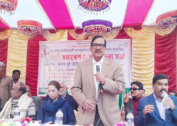 নাগরপুরে সাবেক মন্ত্রী নুর মোহাম্মদ খানের সমাবেশ