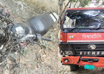 টাঙ্গাইলে ট্রাক কেড়ে নিল বিদ্যুৎ লাইনম্যানের প্রাণ