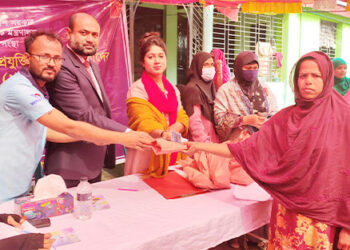 টাঙ্গাইলের ঘাটাইলে তথ্য আপার উঠান বৈঠক