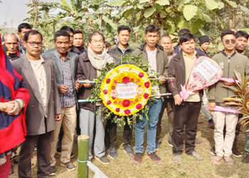 মধুপুর গড়ে ইকো পার্ক বিরোধী আন্দোলনে নিহত পীরেন স্নালের ২১ তম মৃত্যু বার্ষিকী পালিত