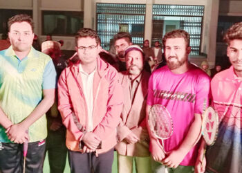 কালিহাতী  উপজেলা নির্বাহী অফিসার কাপ ব্যাডমিন্টন টুর্নামেন্ট ২০২৫ উদ্বোধন। 