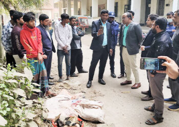 টাঙ্গাইলে মরা গরুর মাংস বিক্রেতাকে এক মাসের জেল ও ৫ হাজার টাকা জরিমানা