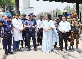 আজ ঢাকা-টাঙ্গাইল-যমুনা সেতু মহাসড়কের বিভিন্ন পয়েন্ট পরিদর্শন করেন জেলা প্রশাসক টাঙ্গাইল