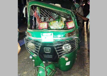 মধুপুরে ট্রাকের পিছনে  সিএনজির ধাক্কা সিএনজি চালক নিহত