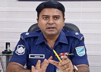 সখীপুর থানার নবাগত ওসির সঙ্গে সাংবাদিকদের মতবিনিময়