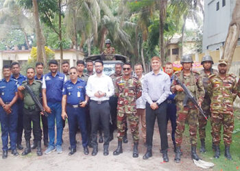 নাগরপুরে যৌথ বাহিনীর মহড়া