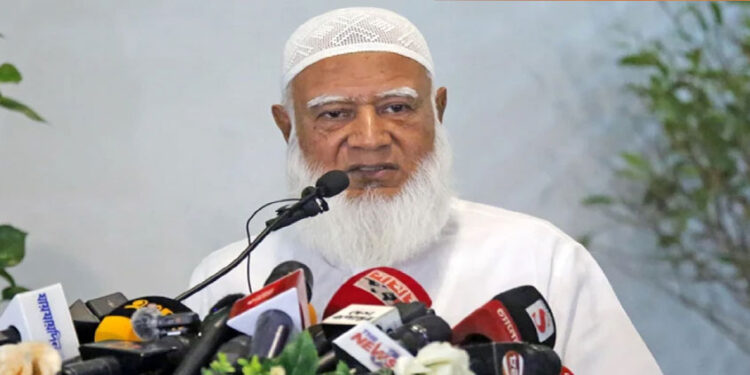 নির্বাচন বিষয়ে আমরা প্রধান উপদেষ্টাকে বাধ্য করতে চাই না জামায়াত আমির