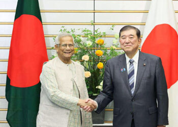 জাপানের প্রধানমন্ত্রীর সঙ্গে প্রধান উপদেষ্টার দ্বিপাক্ষিক বৈঠক অনুষ্ঠিত