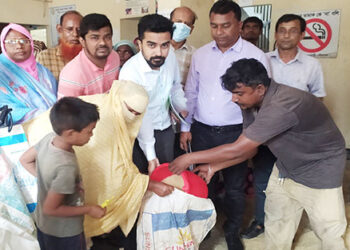 ধনবাড়ীতে চাল পেল ১১ হাজার ৫শ ২৪ অসহায় পরিবার