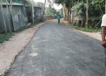 টাঙ্গাইলে মামলা হতেই এলজিইডির দুটি রাস্তার কাজ সম্পন্ন