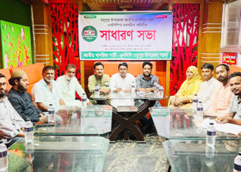 টাঙ্গাইলের মধুপুরে সাধারণ সভা করেছে উপজেলা এনসিপি