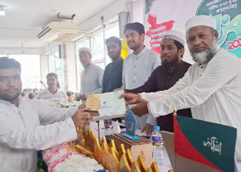 টাঙ্গাইলে এসএসসি ও দাখিল পরীক্ষায় এ প্লাস প্রাপ্তদের শিবিরের সংবর্ধনা