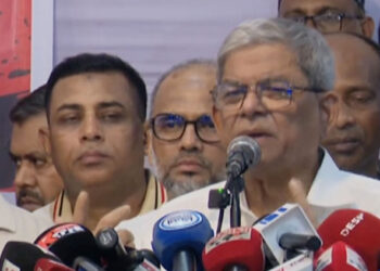 বাইরে থেকে এসে নতুন চিন্তা-ভাবনা দিয়ে সমস্যা সমাধান করা যাবে না মির্জা ফখরুল