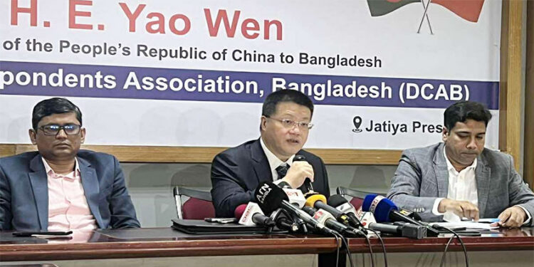 তিস্তা বহুমুখী প্রকল্প বাস্তবায়নে প্রস্তুত চীন সিদ্ধান্ত নিতে হবে বাংলাদেশকে চীনা রাষ্ট্রদূত