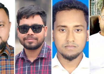 টাঙ্গাইলে টিএসএফ স্বেচ্ছাসেবী সংগঠনের চারজন সাংবাদিকদের সংবর্ধনা