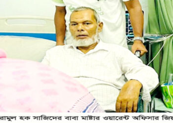 সাজিদ শ"হী"দ হওয়ার বছর ঘুরতেই বাবার মৃ"ত্যু