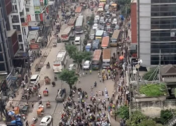 জাগপার ঘেরাও কর্মসূচি বাড্ডাতেই আটকে দিলো পুলিশ