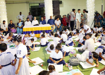 মাভাবিপ্রবিতে জুলাই-আগস্ট গণঅভ্যুত্থান স্মরণে চিত্রাঙ্কন প্রতিযোগিতা অনুষ্ঠিত