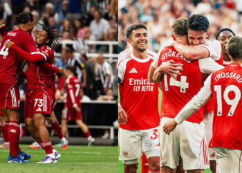 অ্যানফিল্ডে আজ লিভারপুল বনাম আর্সেনাল: প্রিমিয়ার লিগে শীর্ষে ওঠার লড়াই