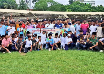 টাঙ্গাইলে নতুন ক্রিকেটারের খোঁজে উন্মুক্ত অনুশীলনের উদ্বোধন