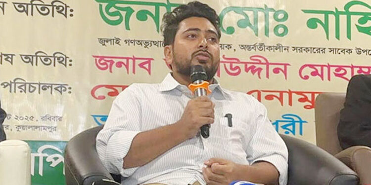 ফেব্রুয়ারিতে নির্বাচন হওয়ার সম্ভাবনা নেই: নাহিদ ইসলাম