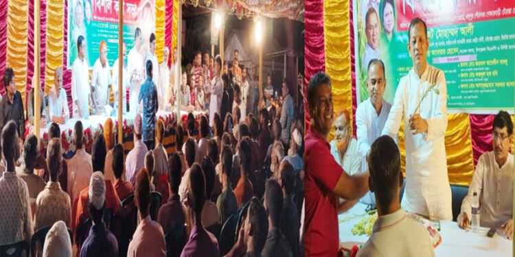 মধুপুরের পৌর এলাকায় এডভোকেট মোহাম্মদ আলীর বিশাল কর্মী সভা অনুষ্ঠিত হয়েছে