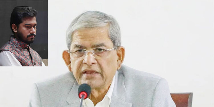 নুরুল হক নুরের ওপর হা"ম"লা''র নিন্দা জানালেন বিএনপি মহাসচিব মির্জা ফখরুল