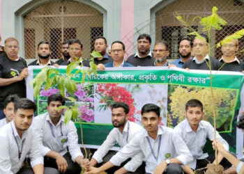 মধুপুরের বিদ্যালয় গুলোতে বৃক্ষ রোপণ কর্মসূচির উদ্বোধন
